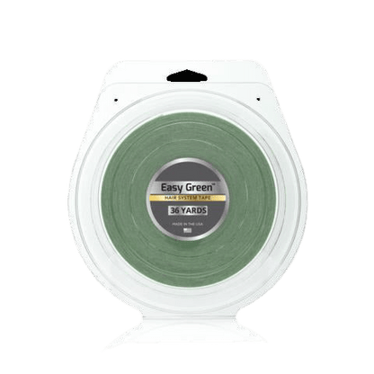 Walker Tape Easy Green Wig Tape Roll, 1/4 in x 6 yd