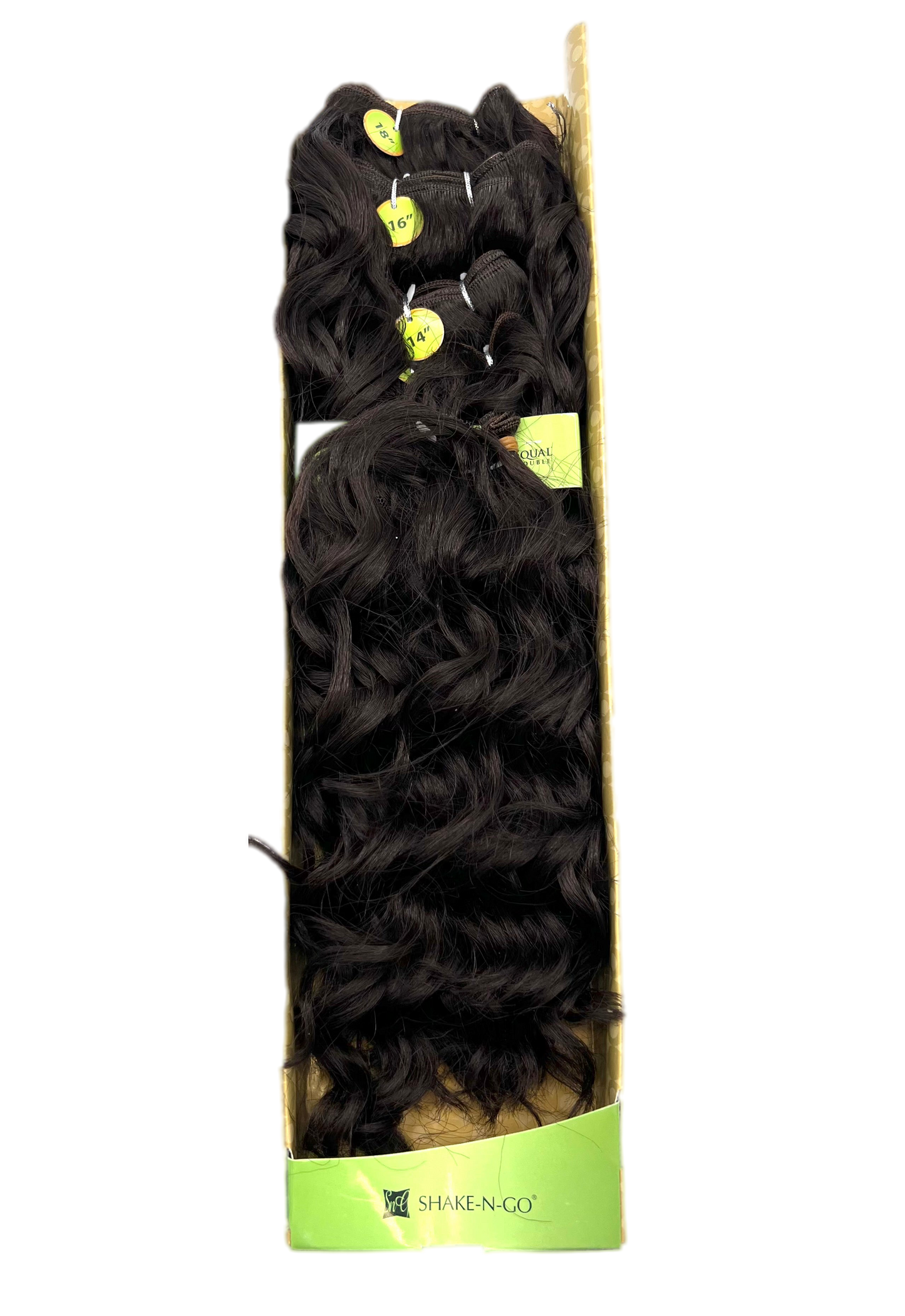 FreeTress Equal Appeal Curl Synthetic Weave, 4 Pcs with Closure, 4