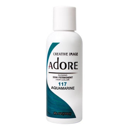 Adore Semi-Permanent Hair Color, 4 fl oz - 117 Aquamarine (2)