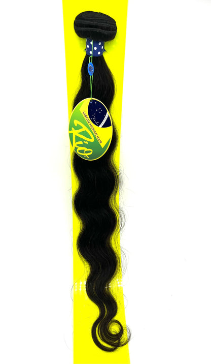 Rio 100% Virgin Remy Human Hair Body Wave Bundle, 28 in