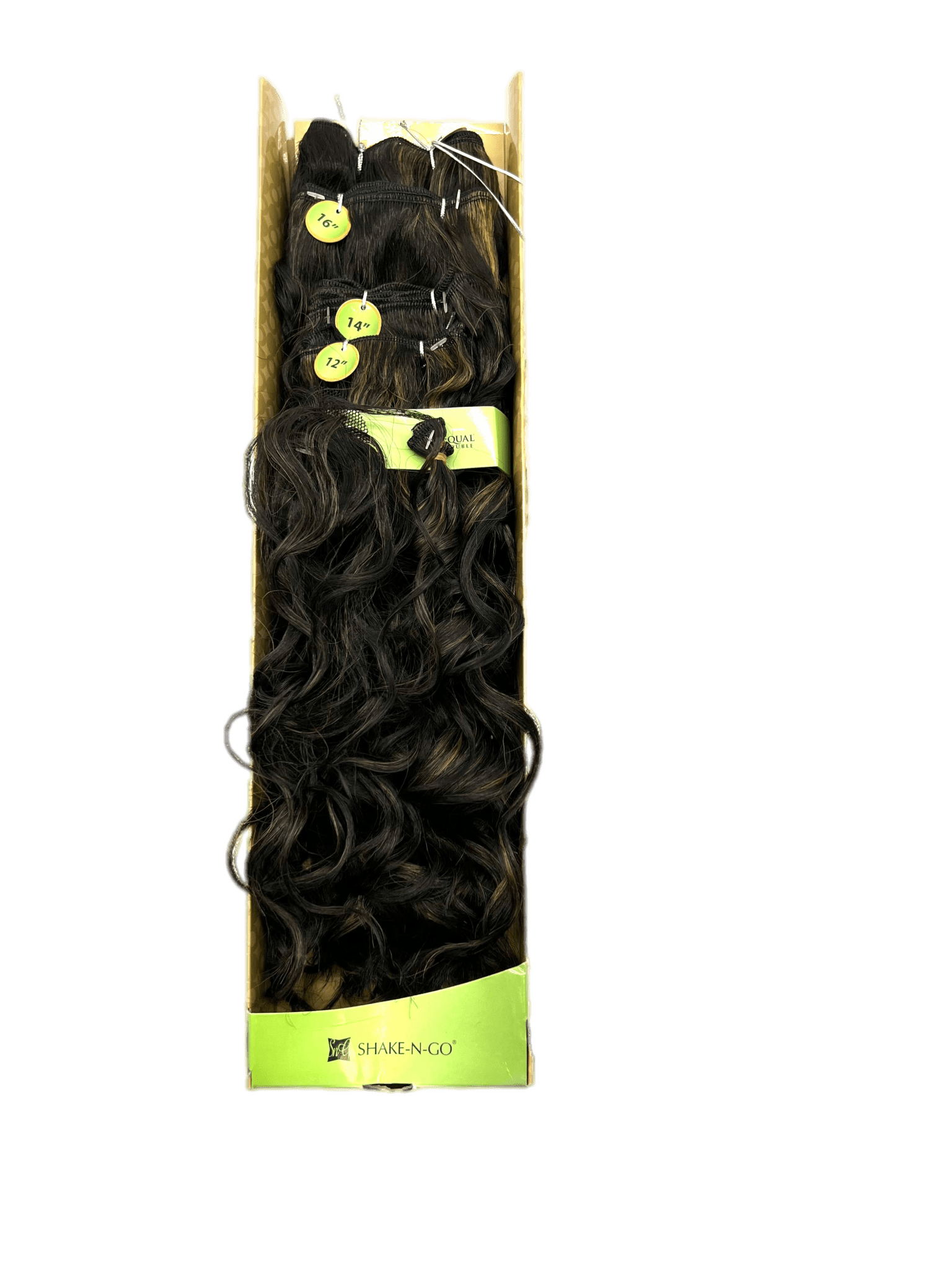 FreeTress Equal Appeal Curl Synthetic Weave, 4 Pcs with Closure, P1B/27