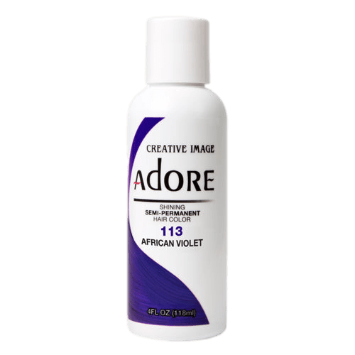 Adore Semi-Permanent Hair Color, 4 fl oz - 113 African Violet (2)