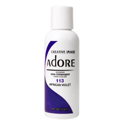Adore Semi-Permanent Hair Color, 4 fl oz - 113 African Violet (2)