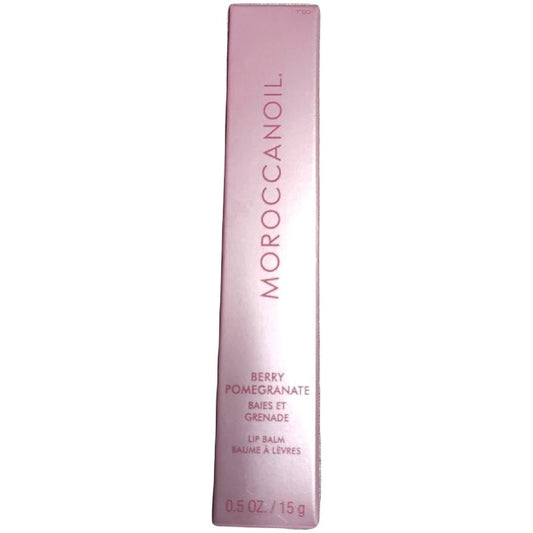 Moroccanoil Lip Balm Argan Butter + Peptide Lip Treatment 0.5 oz - Berry Pomegranate