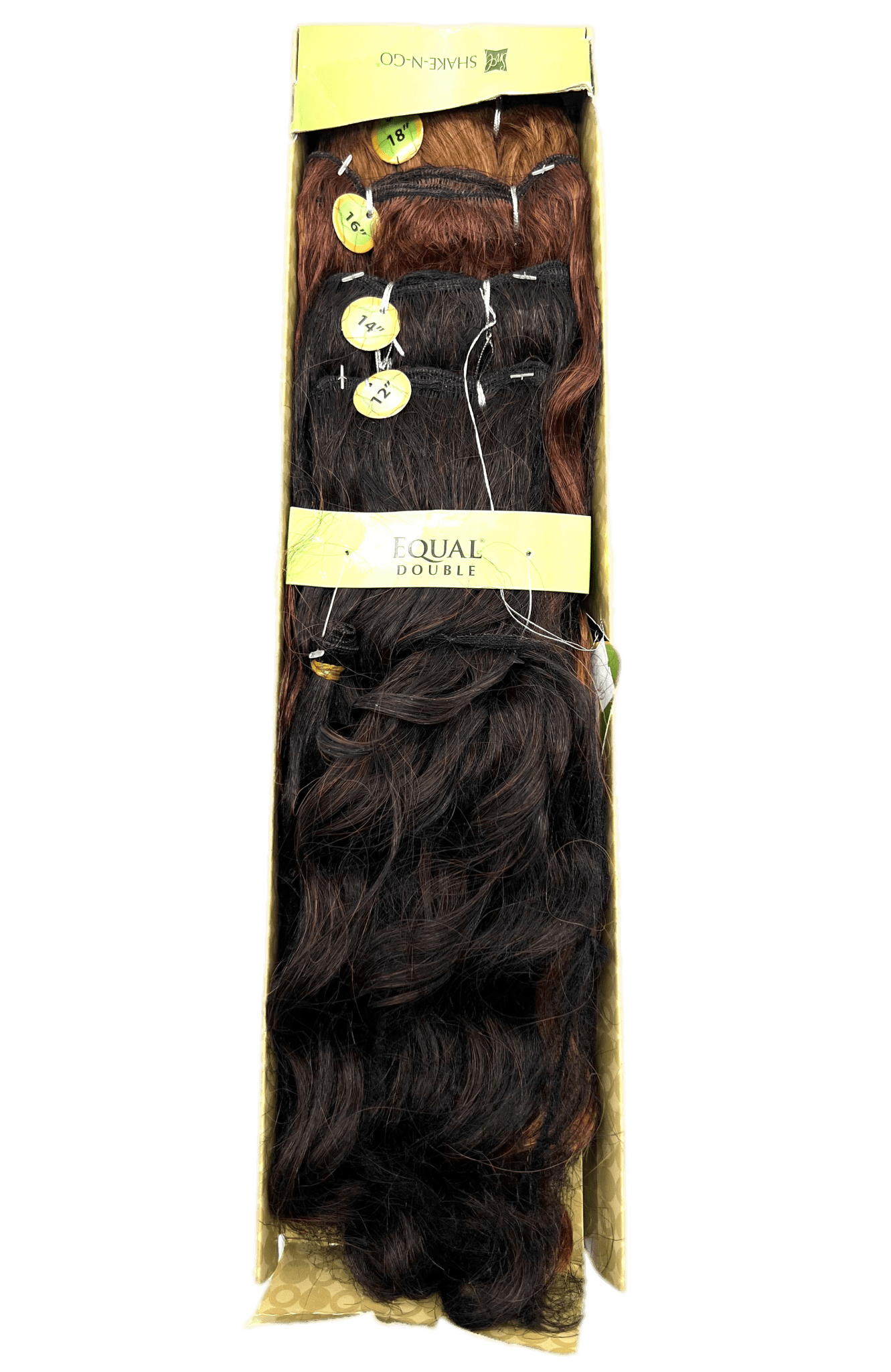 FreeTress Equal Double Perfect Wave 4 Pcs + Closure, Color OM2/30/33