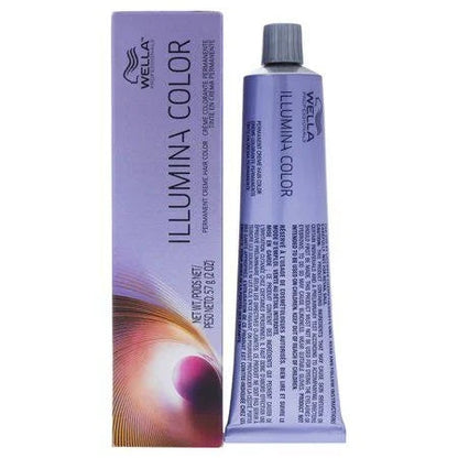 Wella Illumina Color Permanent Creme Hair Color, 2 oz - 6/76 Dark Blonde Brown Violet
