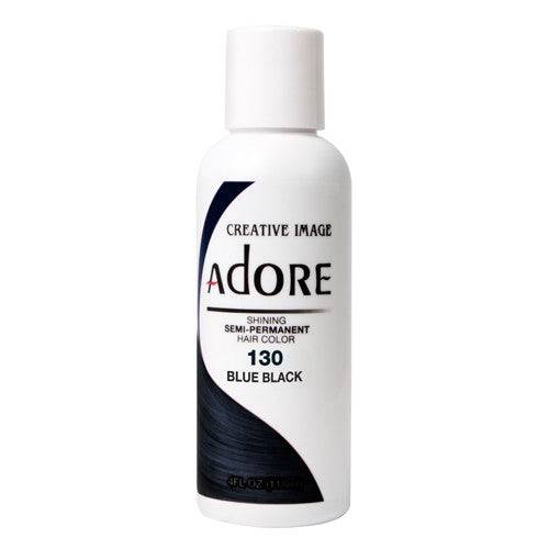 Adore Semi-Permanent Hair Color, 4 fl oz - 130 Blue Black