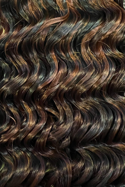 Deja Vu Human Blend Deep Wave Weaving Hair