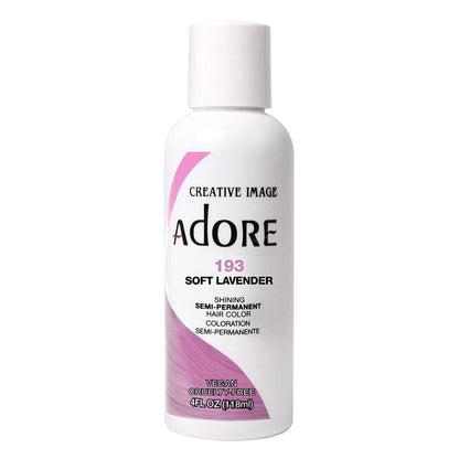 Adore Semi-Permanent Hair Color, 4 fl oz - 193 Soft Lavender