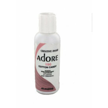 Adore Semi-Permanent Hair Color, 4 fl oz - 190 Cotton Candy