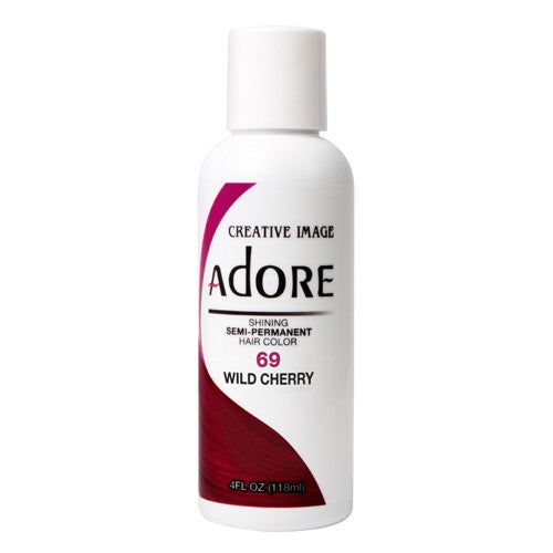 Adore Semi-Permanent Hair Color, 4 fl oz - 69 Wild Cherry