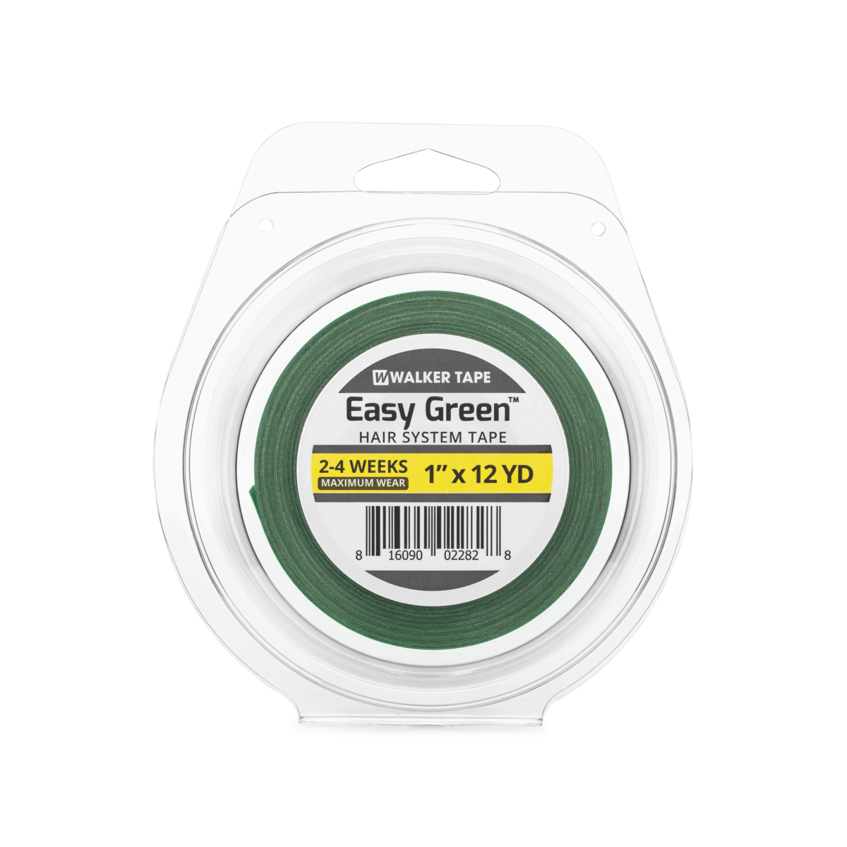 Walker Tape Easy Green Wig Tape Roll, 1 in x 12 yd