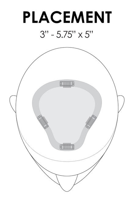 Jon Renau easiPart XL HD Hair Topper, 22F16S8, 18 in