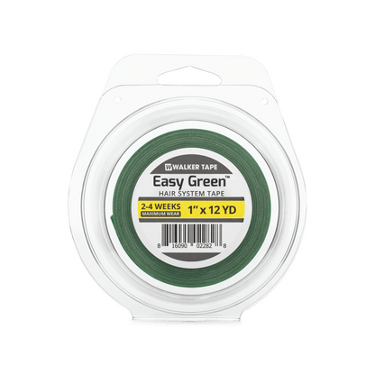 Walker Tape Easy Green Wig Tape Roll, 1 in x 36 yd