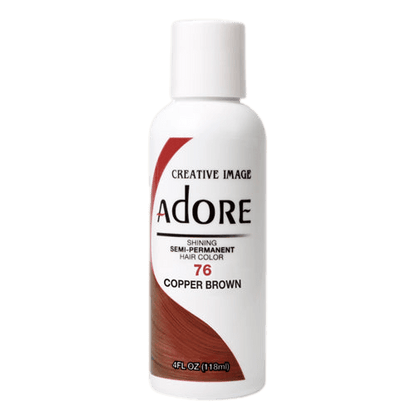 Adore Semi-Permanent Hair Color, 4 fl oz - 76 Copper Brown (2)