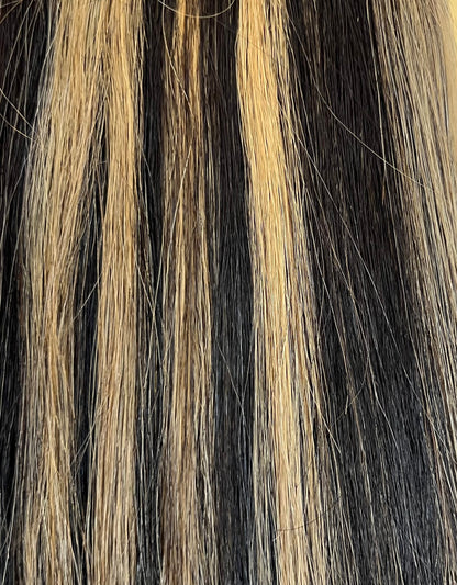 Outre Premium New Yaki Human Hair Weave, 14 in, C1B/27
