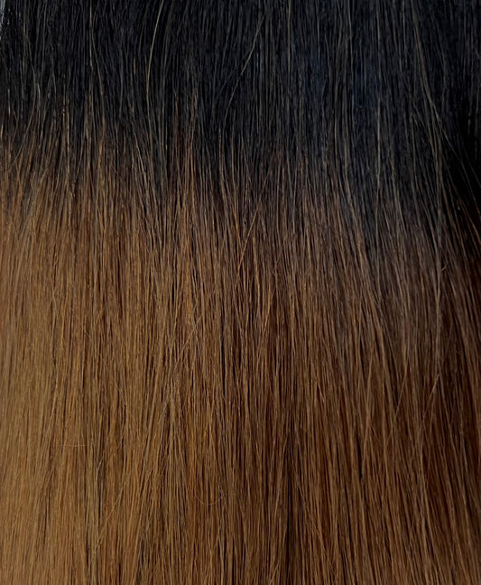 Outre Premium New Yaki Human Hair Weave, 14 in, T1B/30
