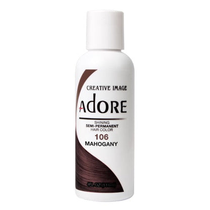 Adore Semi-Permanent Hair Color, 4 fl oz - 106 Mahogany