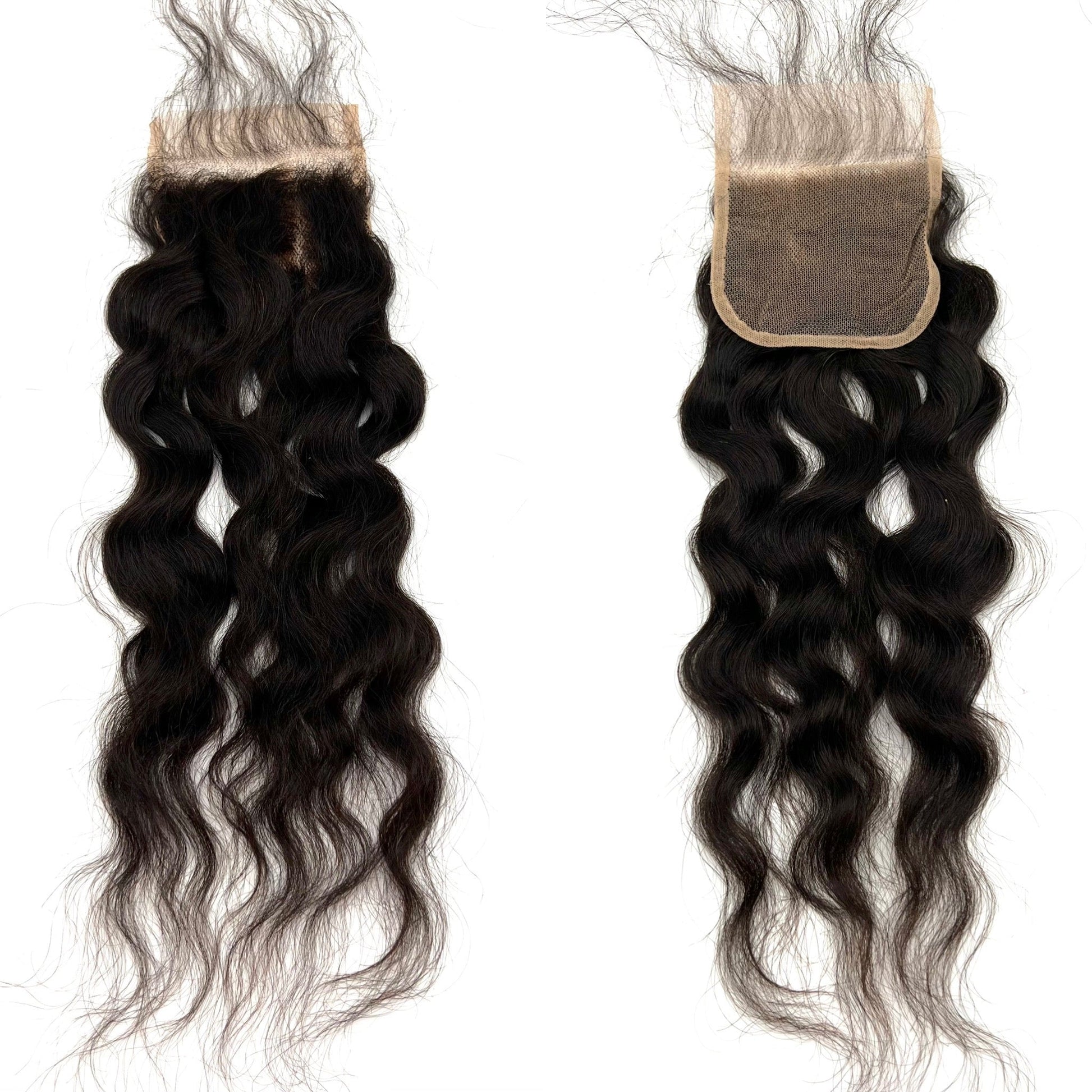 Rio Egyptian Closure 4x4 Natural Black, 16 in