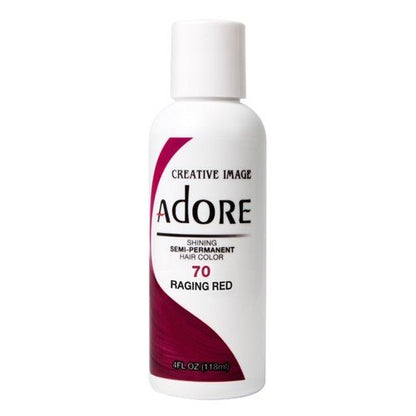 Adore Semi-Permanent Hair Color, 4 fl oz - 70 Rafing Red (2)