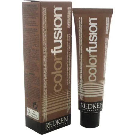 Redken Color Fusion Permanent Cream Hair Color, 2.1 oz - 4AG Ash/Green