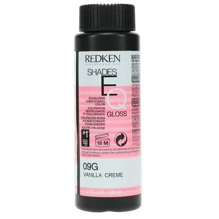 Redken Shades EQ Gloss Demi-Permanent Hair Color, 2 oz - 09G Vanilla Crème