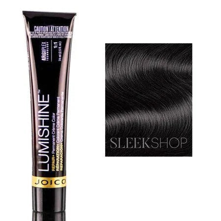 Joico LumiShine Permanent Creme Hair Color, 2.5 oz - 5BA Blue Ash Light Brown