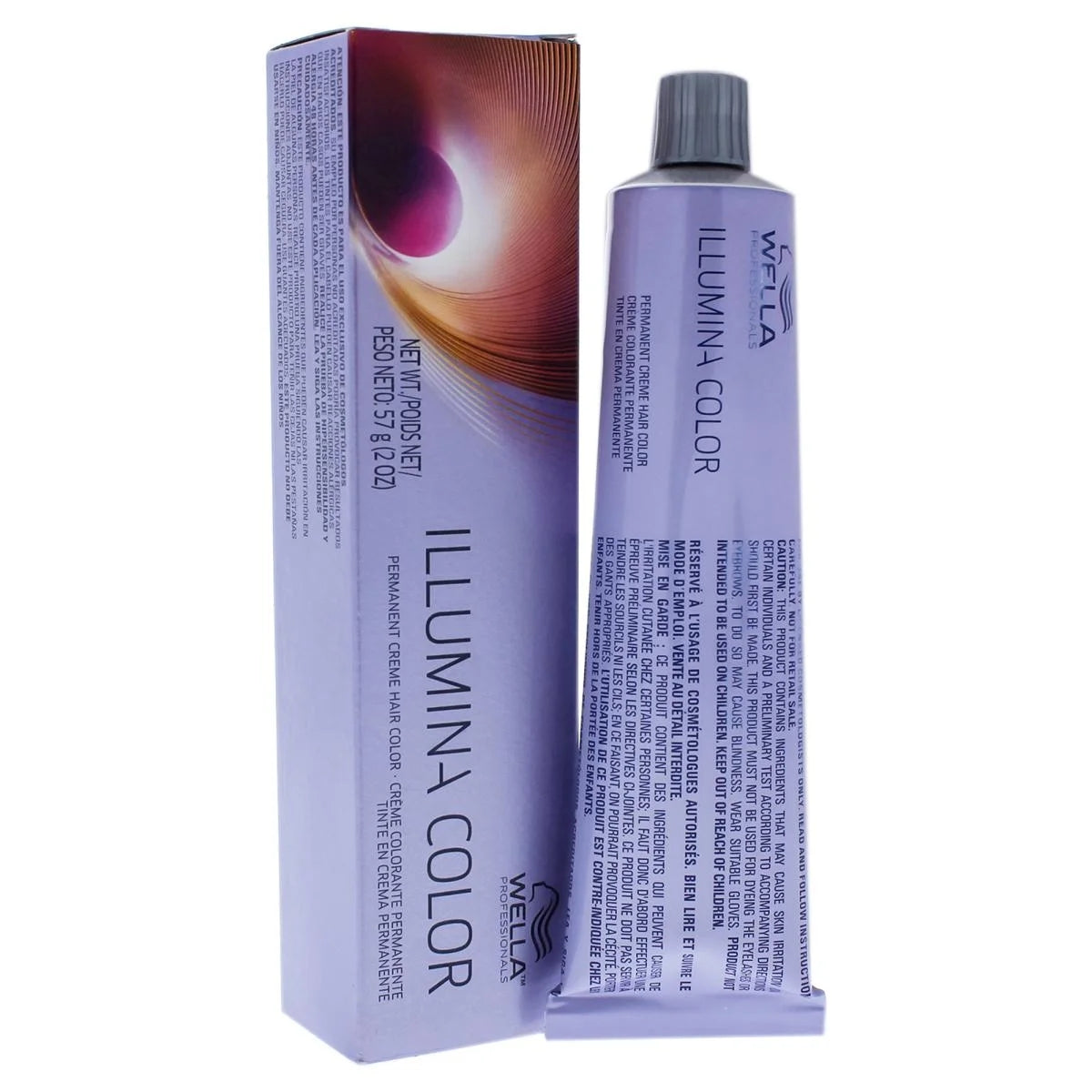Wella Illumina Color 10/36 Lightest Blonde Gold Violet, 2 oz