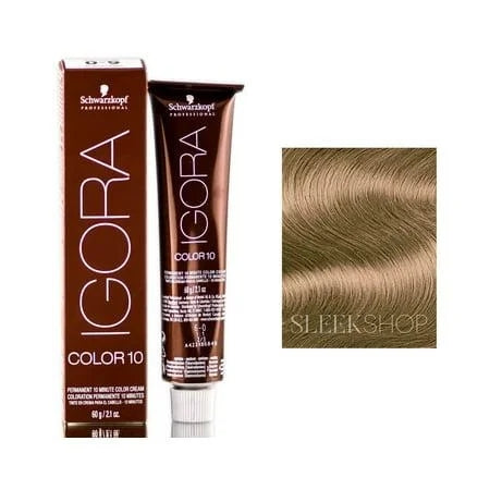 Schwarzkopf Professional Igora Color10 Permanent Hair Color, 2 oz - 8-00 Light Blonde Forte
