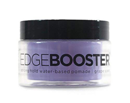 Style Factor Edge Booster Strong Hold Water-Based Pomade, 3.38 oz, Grape