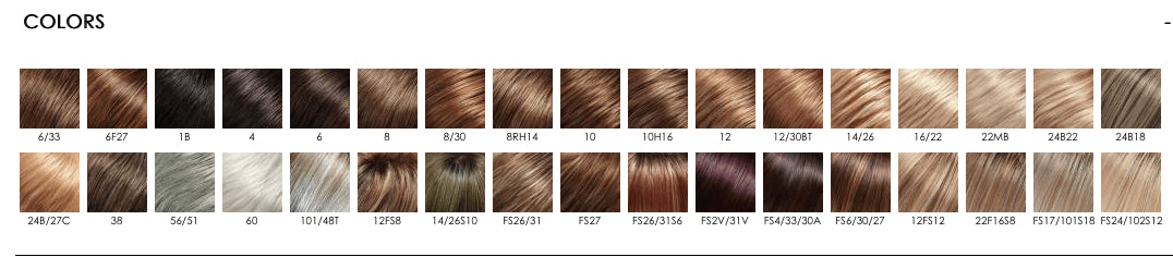 Jon Renau Top Smart 12" Hair Topper, 1B