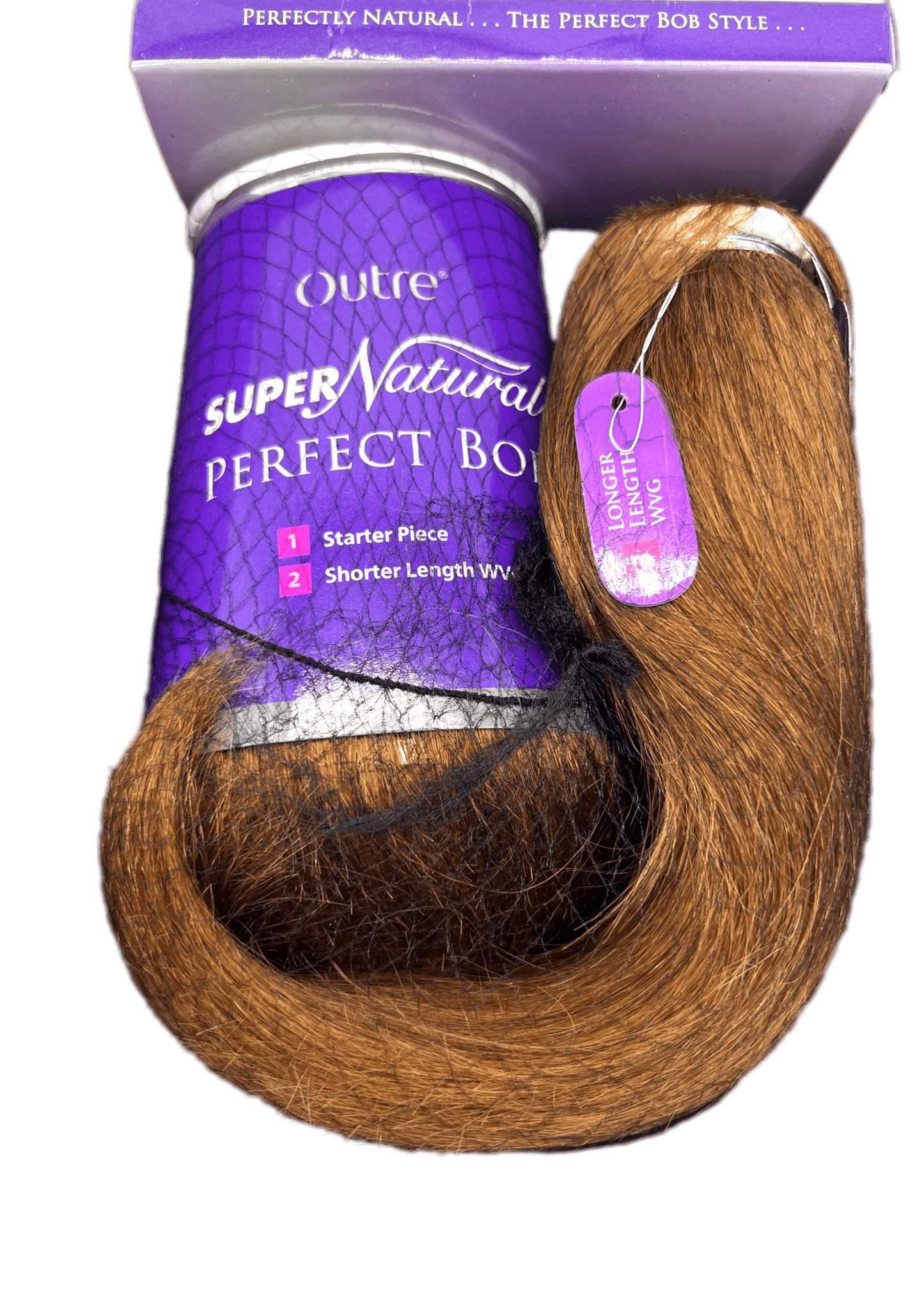 Outre Super Natural Perfect Bob 100% Human Hair Weave, C4/27