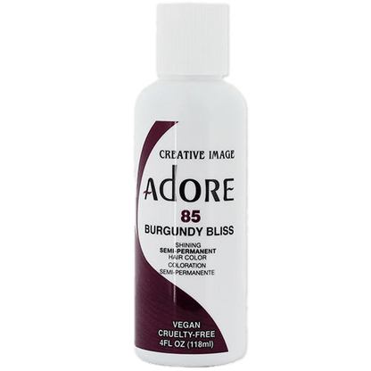 Adore Semi-Permanent Hair Color, 4 fl oz - 85 Burgundy Bliss (2)
