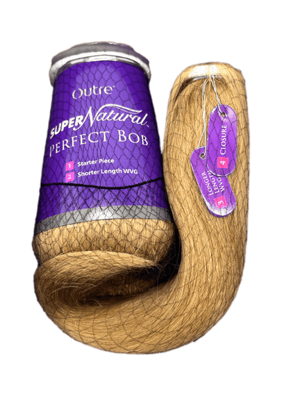 Outre Super Natural Perfect Bob 100% Human Hair Weave, C1B/27