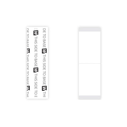 Walker Tape 1522 Clear Straight Strips 36 Pack - 1 x 3 in