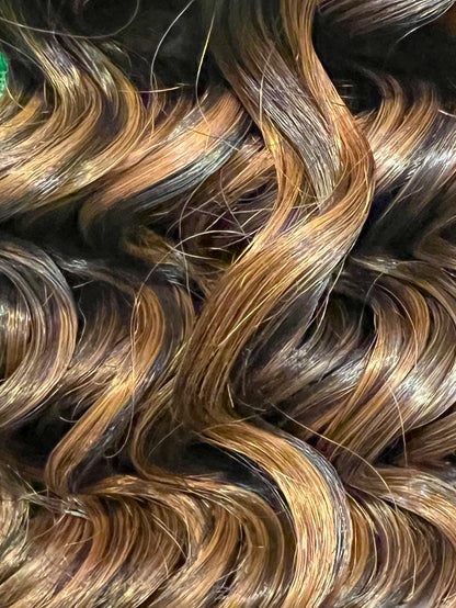 Deja Vu Human Blend Deep Wave Weaving Hair