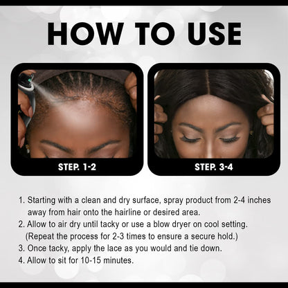 EBIN New York Wonder Lace Bond Adhesive Spray Supreme Hold