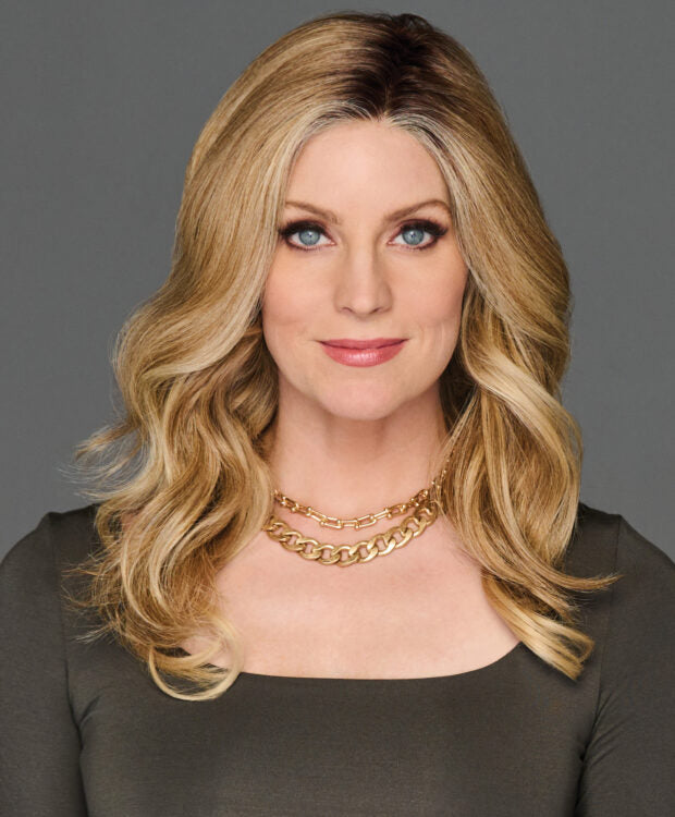 Raquel Welch Top Billing Wavy 14" Hair Topper, SS19-23 Biscuit