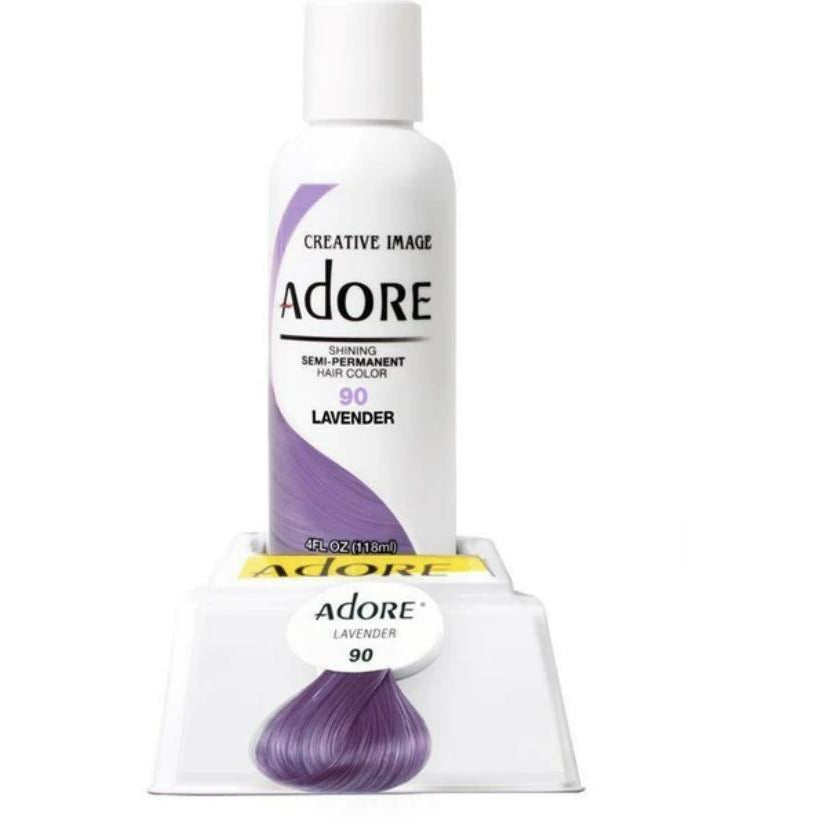 Adore Semi-Permanent Hair Color, 4 fl oz - 90 Lavender