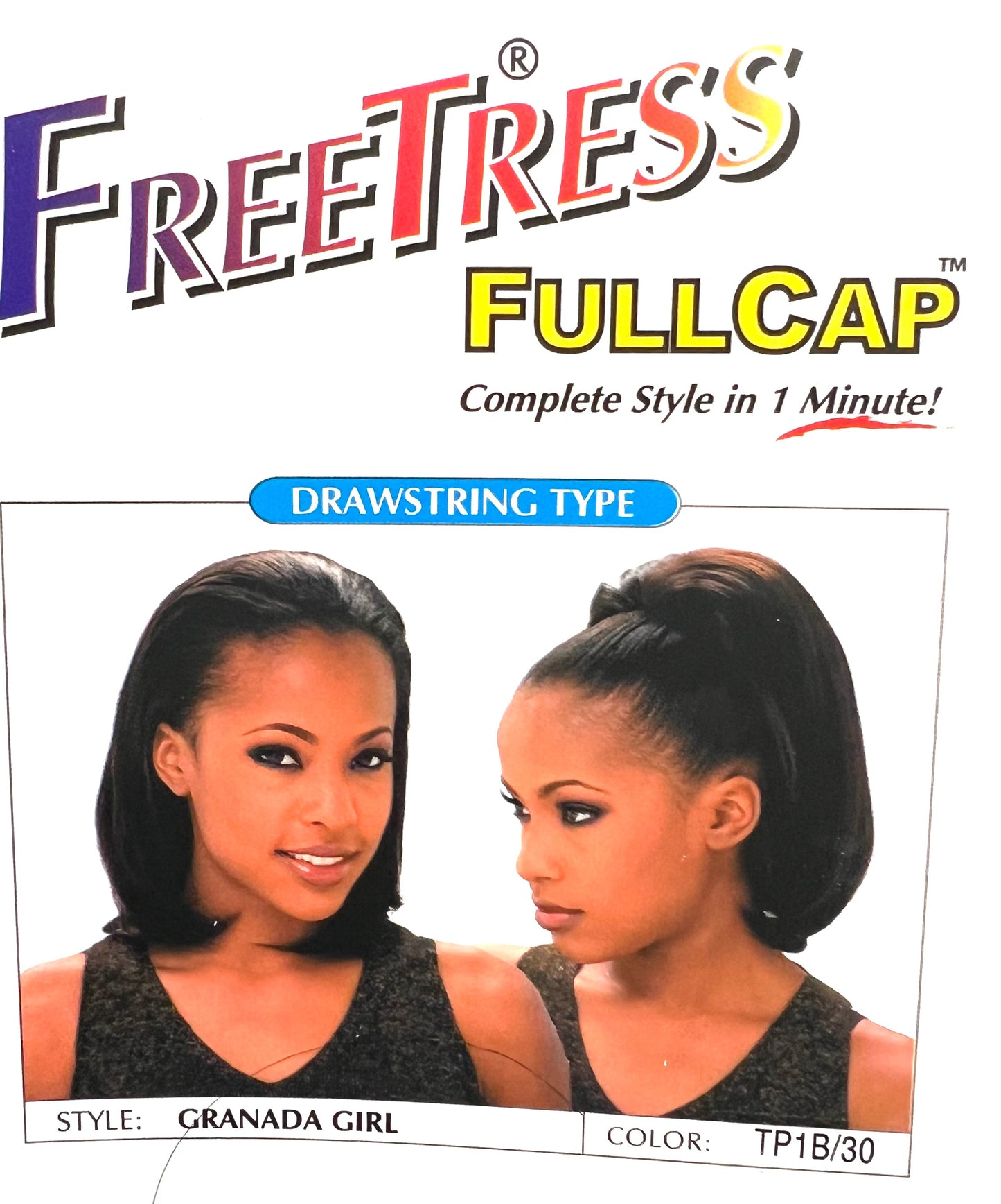 FreeTress Granada Girl Drawstring Fullcap Wig, TP1B/27