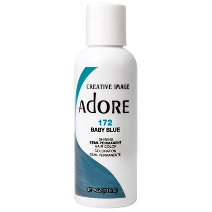 Adore Semi-Permanent Hair Color, 4 fl oz - 172 Baby Blue (2)