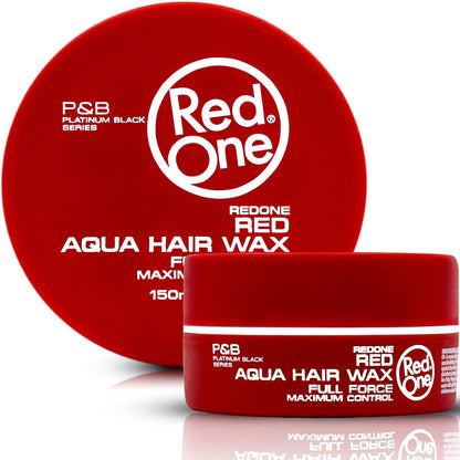 Red One Max Control Matte Hair Styling Wax jar