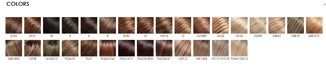Jon Renau Top Wave 12" Hair Topper, 24B18