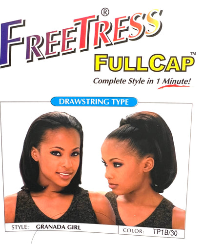 FreeTress Granada Girl Drawstring Fullcap Wig - TP1B/30