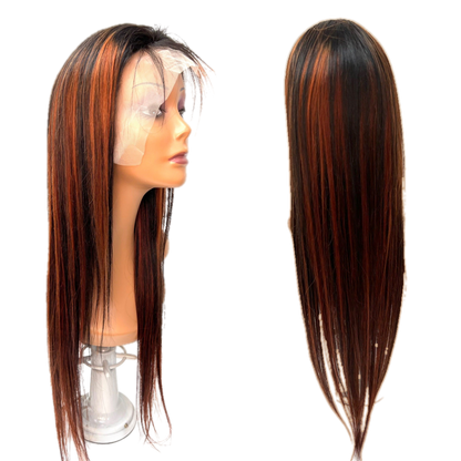 Rio Straight Human Hair Lace Front Wig