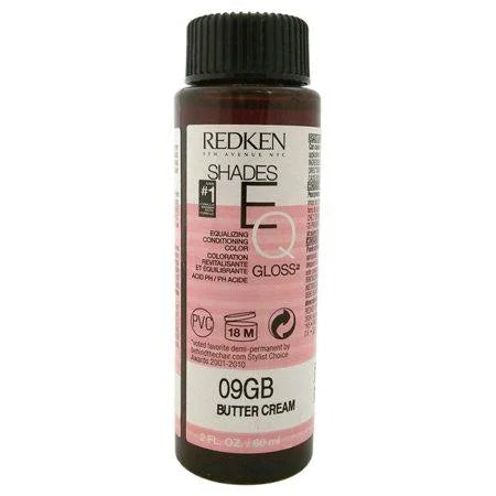 Redken Shades EQ Gloss Demi-Permanent Hair Color, 2 oz - 09GB Butter Cream