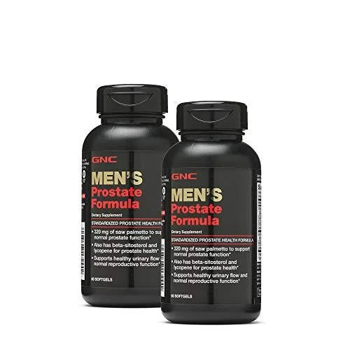 GNC Men's Prostate Formula with Saw Palmetto & Beta-Sitosterol, 60 Softgels
