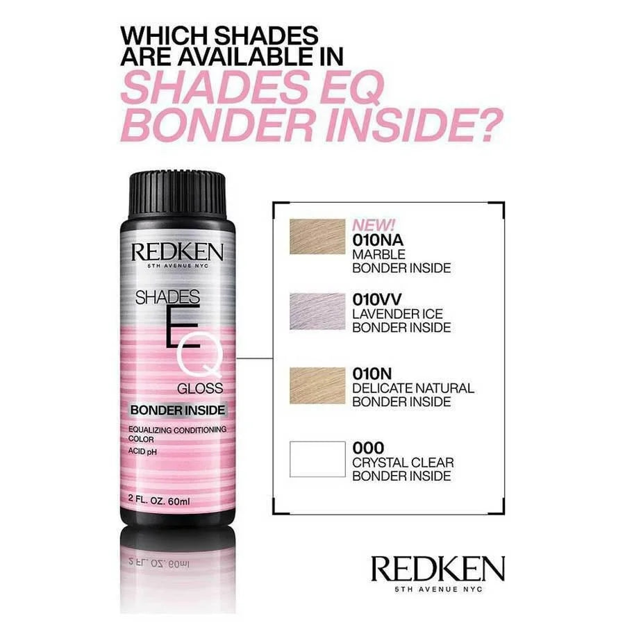 Redken Shades EQ Bonder Inside Gloss Demi-Permanent Hair Color, 2 oz - 010N Delicate Natural
