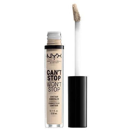 NYX Professional Makeup Can't Stop Won't Stop Contour Concealer – Full Coverage, Matte