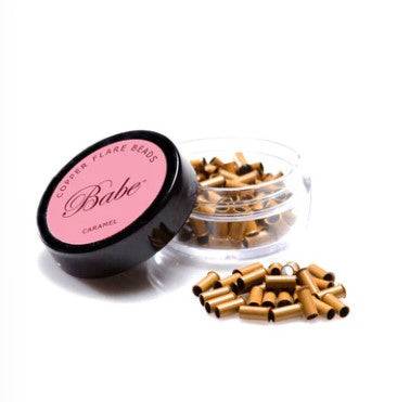 Babe Flare Beads 3.5 mm, 100 Beads per Container - Caramel